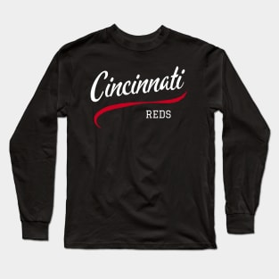 Cincinnati Reds Retro Long Sleeve T-Shirt